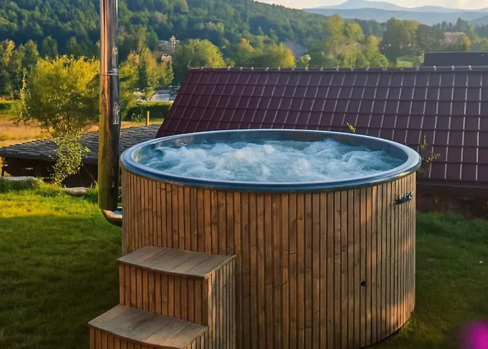 Dom Z Widokiem Na Gory I Jacuzzi - 